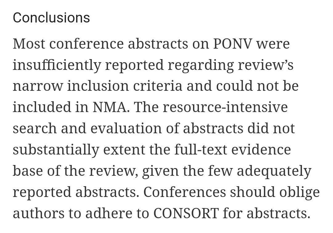 mintimetz's tweet photo. Interesting new case report on including or not including #ConferenceAbstracts in systematic reviews.
Large Cochrane network meta-analysis including 585 trials. #medlibs #sysrev
https://t.co/fE2X1j6O82 https://t.co/N6FeFL776G