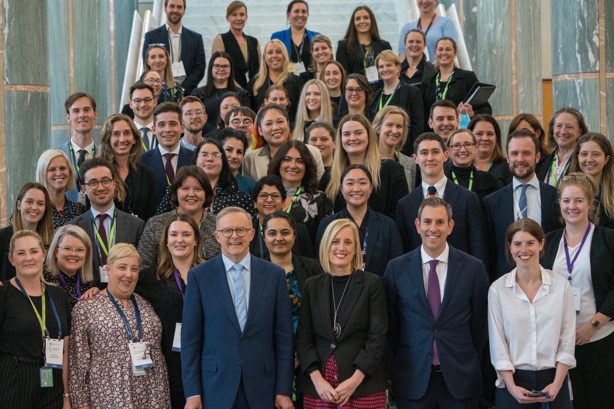 Thanks to the excellent public servants for everything you did behind the scenes to make the Jobs and Skills Summit a success.