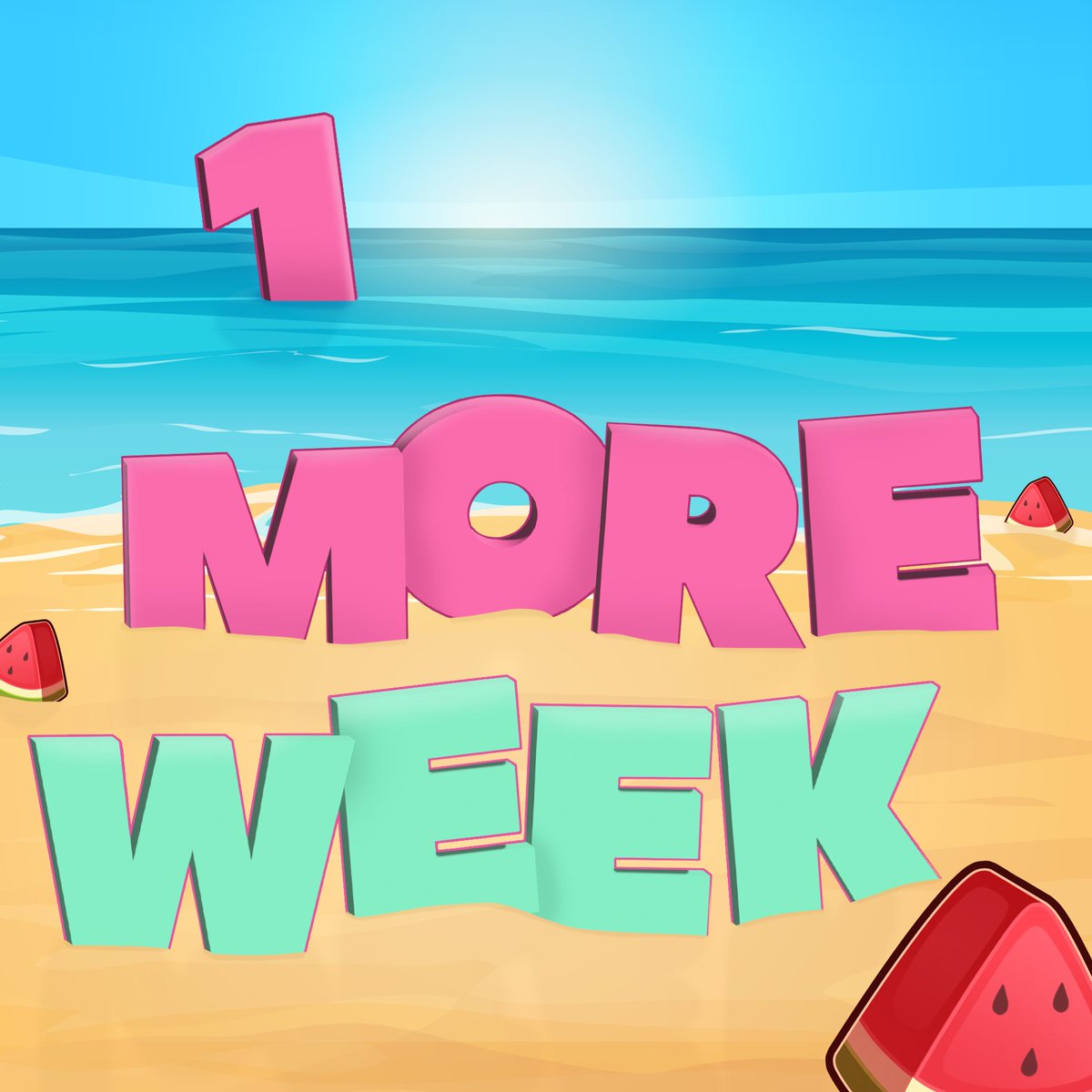 TinyWorldsGame's tweet photo. Only one week left for the #Summer Event! Don’t worry, the game #update will be there. But the Leviathan will soon return to the #sea. 

Grab your chance to collect them while you still can players! 🍉  #event #gamedev #app #android #ios https://t.co/MdVWs62riJ