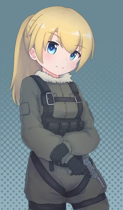 魔導師用軍服のジニー#アリスギアお絵かき 