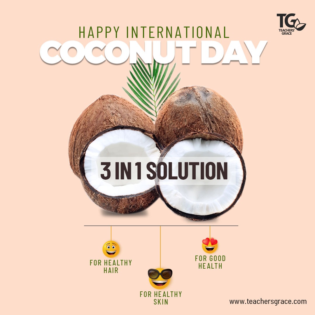 HAPPY INTERNATIONAL COCONUT DAY.

#internationalcoconutday #coconut #coconutbenefits🌴 #healthyhair #healthyskin #goodhealth