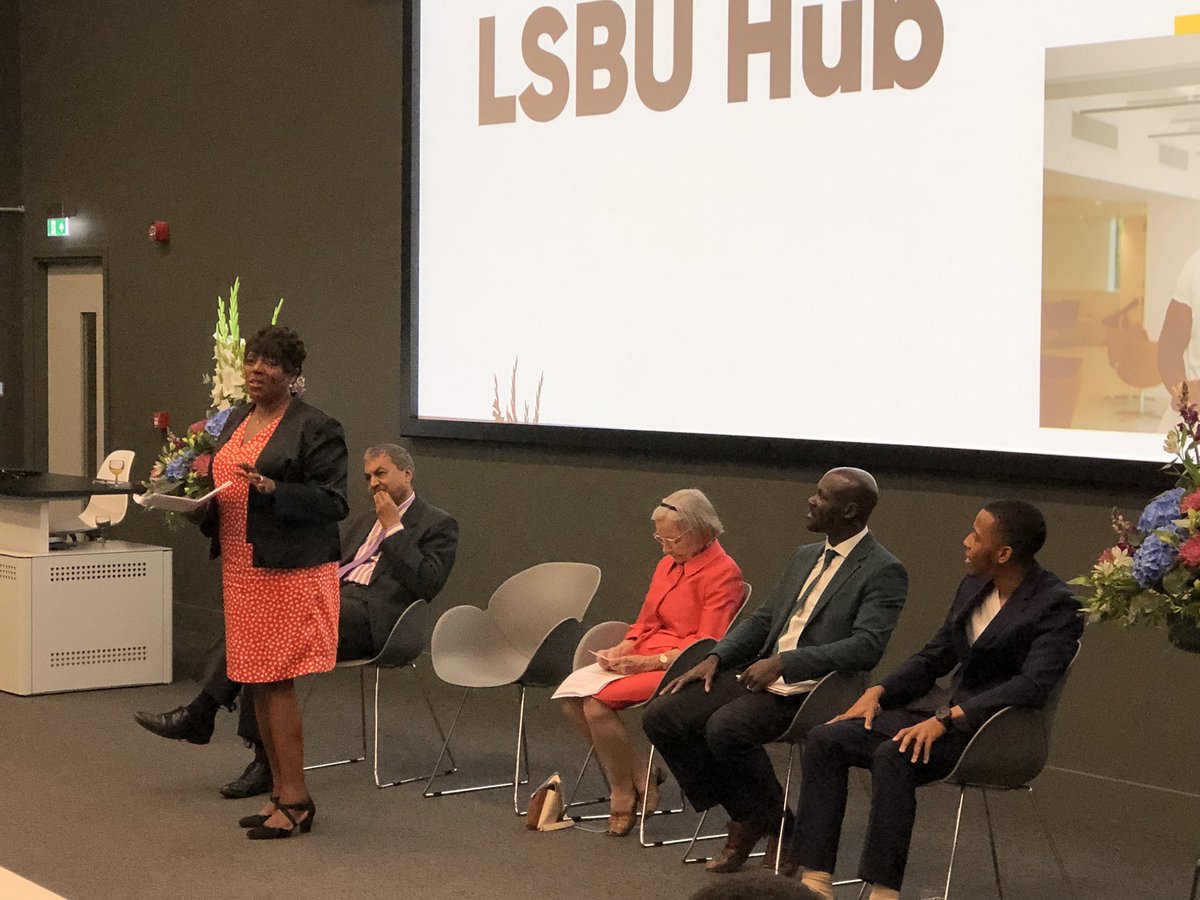 Started life as the Borough Polytechnic, AKA the Peoples Palace, with a commitment to providing education for the local community. Great evening yesterday to open @LSBU fabulous new building, hearing moving stories from some accomplished alumni