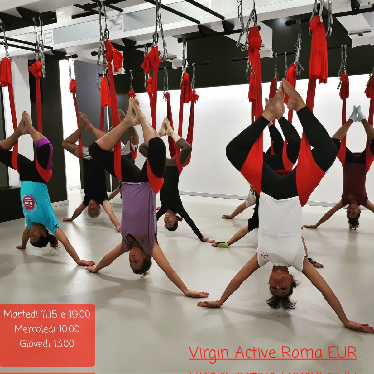 valentinapesci8's tweet photo. #antigravityfitness #antigravityfitness® #antigravityfitnessitalia #antigravitysuspensionfitness #antigravityyoga #aerialist #zerocompression #nogravità #suspension #flyhigh #openupandbefree #dance #danceintheair #virginactive https://t.co/zeEh1sVLTy