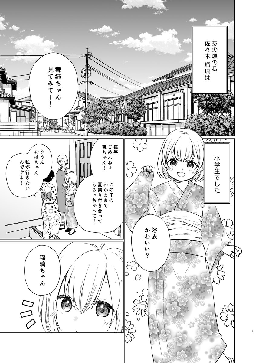 『幼い微熱 君の季節』に収録しました『初恋花火』のサンプルです。おねロリです!!! 