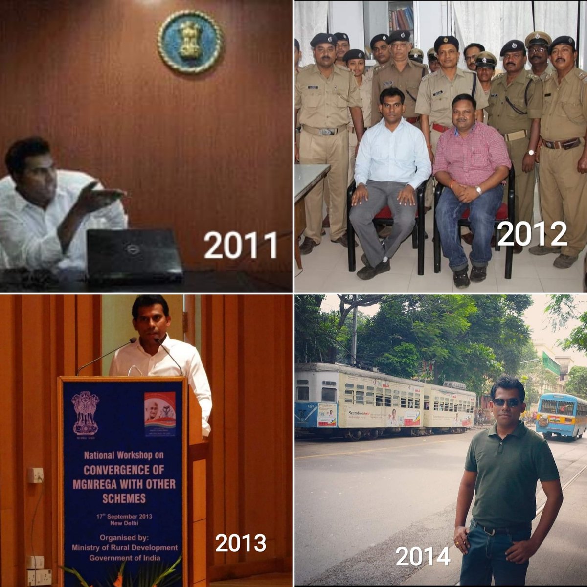 nitinbjawale's tweet photo. Yesterday i.e on 1st Sep, I completed 19 years in the #IAS. It has been an amazing journey, which has been captured in these 19 photos, each from a year. https://t.co/dvU015bVdt