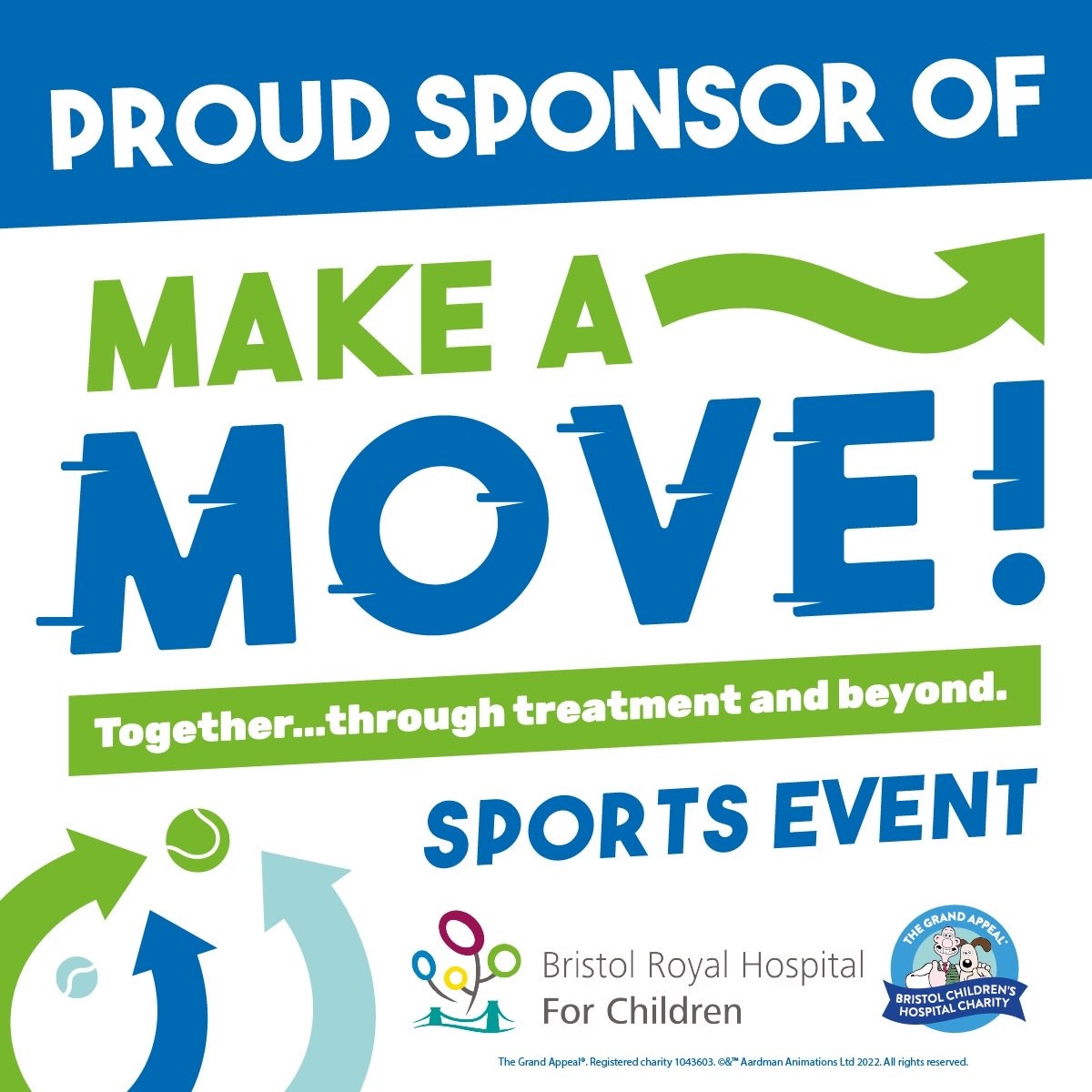 MindMapPro's tweet photo. We're proud sponsor of 'Make a Move!' sports event on Saturday 3 September at University of Bath. Organised by #BristolChildrensHospital &amp;and its dedicated charity Wallace &amp; Gromit's Grand Appeal, 'Make a Move!' gives children diagnosed with cancer a chance to come together. https://t.co/qjxpwyywZO