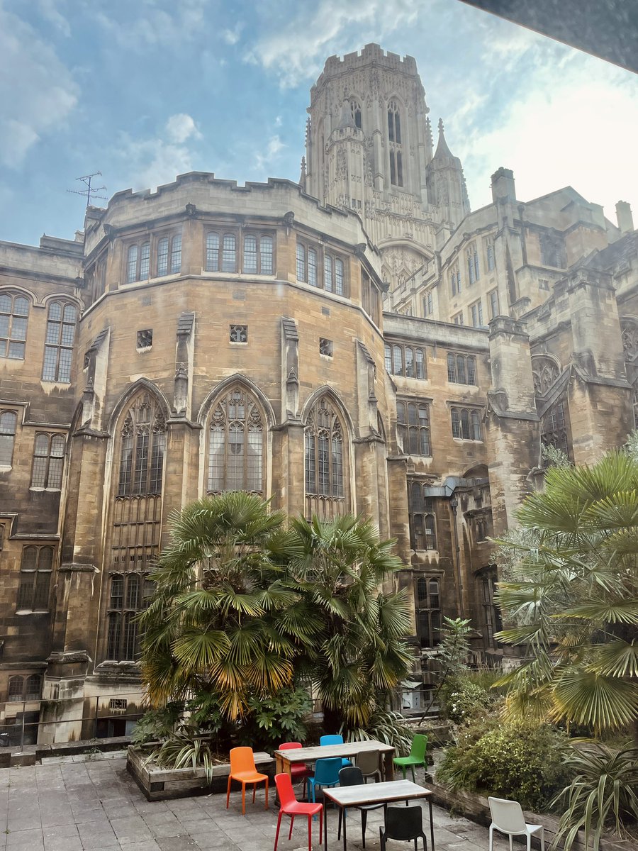 More than a little keen to be diving into day two at <a href="/UoBEarthScience/">University of Bristol Earth Sciences</a>. Excited for new colleagues, collaborations, and field teaching, and humbled by the support you show EC researchers like myself. Plus, the office view isn’t too bad.