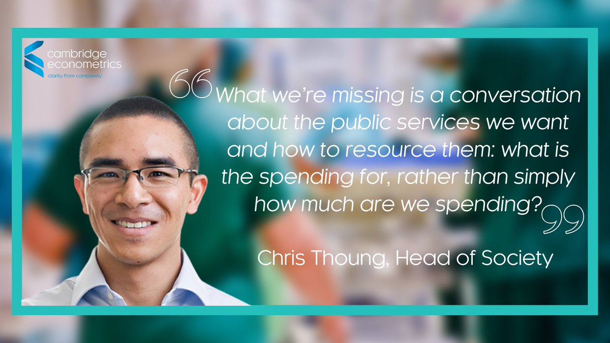 Chris Thoung (@christhoung) on Twitter photo The UK (still) needs a long-term plan for public services.
See our latest <a href="/CambridgeEcon/">Cambridge Econometrics</a> policy insight by <a href="/jon_stenning/">Jon Stenning</a>, <a href="/asentance/">Andrew Sentance</a>, @bencgardiner and me on this and other challenges facing the next Prime Minister. #CEpolicyinsights
➡️bit.ly/3cfdgAc The UK (still) needs a long-term plan for public services.
See our latest <a href="/CambridgeEcon/">Cambridge Econometrics</a> policy insight by <a href="/jon_stenning/">Jon Stenning</a>, <a href="/asentance/">Andrew Sentance</a>, @bencgardiner and me on this and other challenges facing the next Prime Minister. #CEpolicyinsights
➡️bit.ly/3cfdgAc