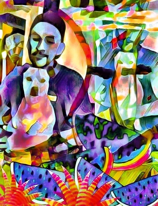 LAartistPlanas's tweet photo. The Companion
By:Jon Planas
Special thanks to the models, Matthew Palacios and Rambo the enchanted dog.
#NFT #art #ContemporaryArt #dogsoftwitter https://t.co/PDqx9LMsLB