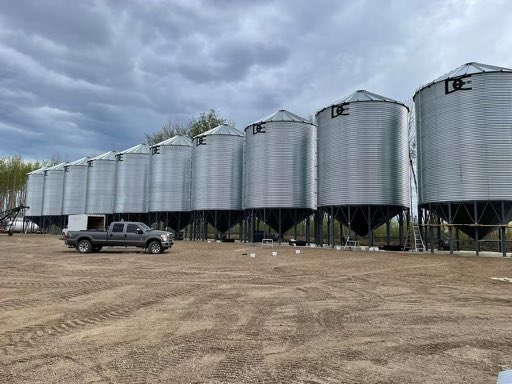 2407s in La Crete Alberta. Call us today we still got bins to build for harvest but some sizes are running low