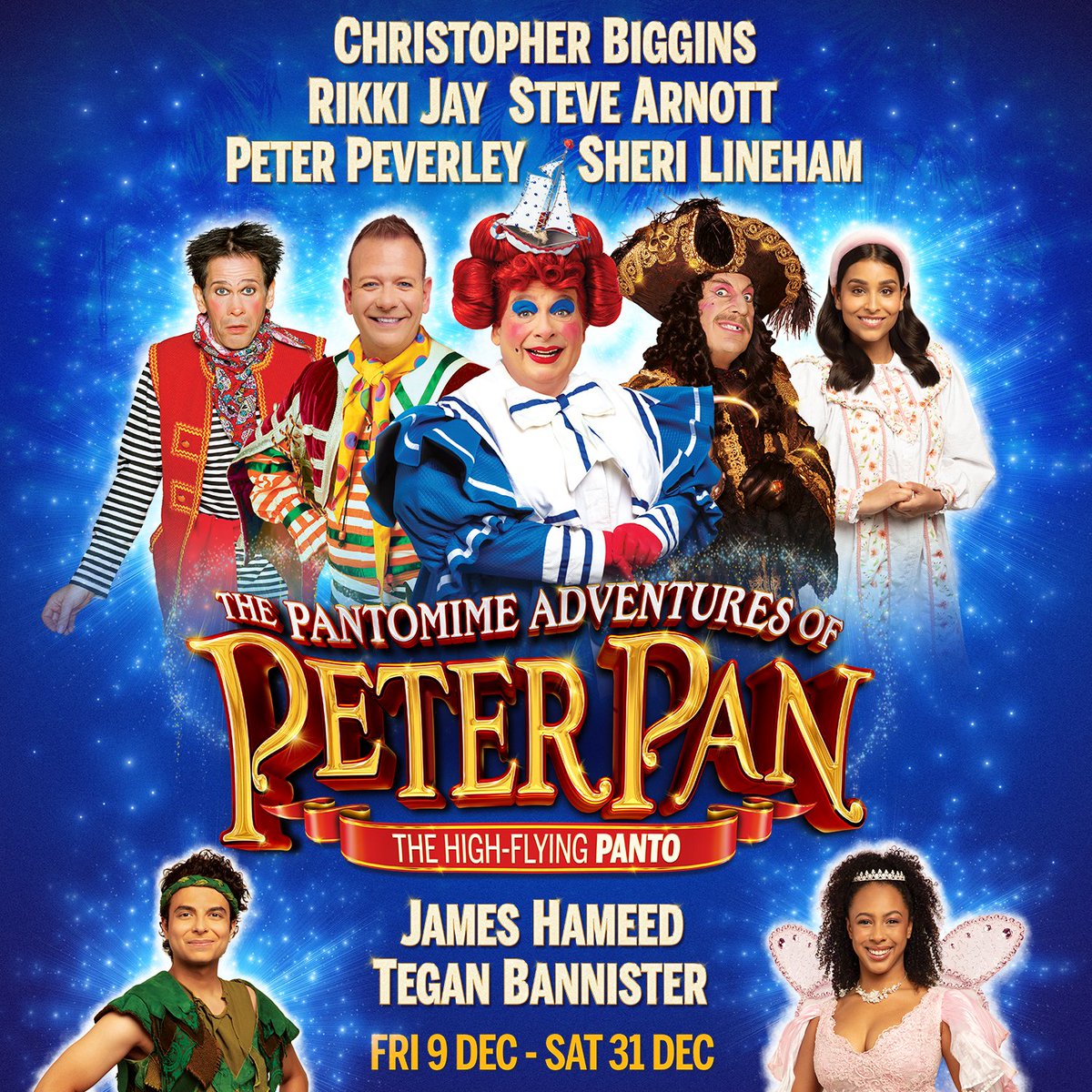⭐ The full cast! ⭐

THE PANTOMIME ADVENTURES OF PETER PAN will be a fun-filled festive extravaganza✨

Join BIGGINS and the rest of the cast on a swashbuckling trip at Darlington Hippodrome where laughter is guaranteed by the barrel-load 🎄🏴‍☠️🐊

🎫 darlingtonhippodrome.co.uk/whats-on/The-P…