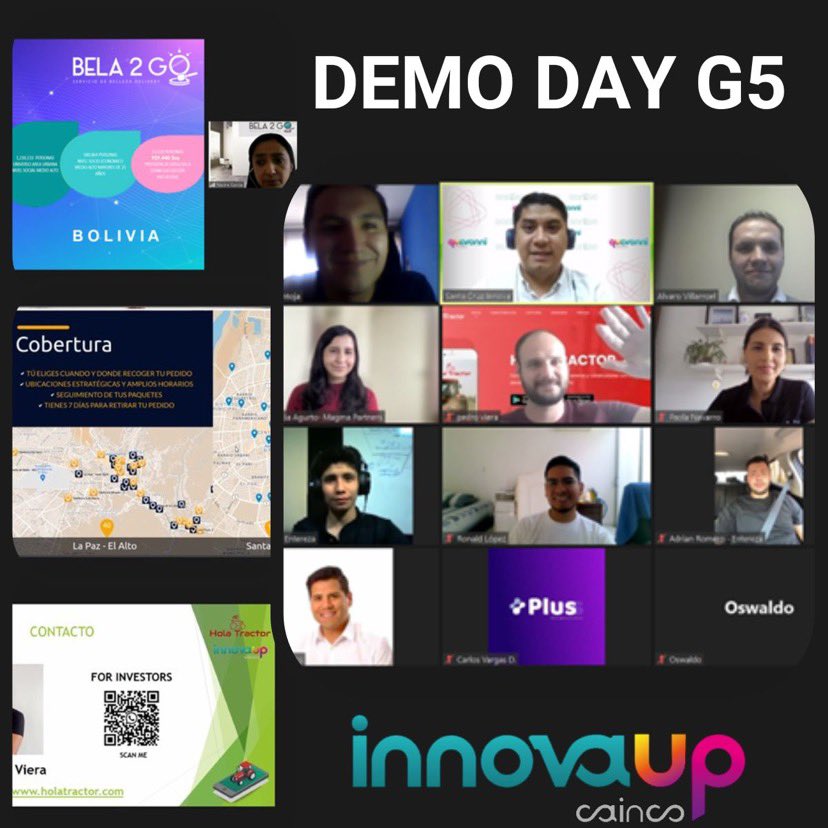 📢𝗗𝗘𝗠𝗢 𝗗𝗔𝗬 𝗚𝟱 𝗜𝗡𝗡𝗢𝗩𝗔 𝗨𝗣📢

¡¡¡El día de ayer se gradúo la 5ta generación de Innova UP!!!🎓 
Agradecemos a <a href="/Escalatec1/">Escalatec</a> y <a href="/MagmaPartners/">MagmaPartners</a> por su participación.

𝗛𝗼𝗹𝗮 𝗧𝗿𝗮𝗰𝘁𝗼𝗿
𝗕𝗲𝗹𝗮 𝟮 𝗚𝗼
𝗘𝗻𝘁𝗲𝗿𝗲𝘇𝗮
𝗣𝗼𝘀𝘁𝗮𝗹𝗺𝗲𝗲𝘁