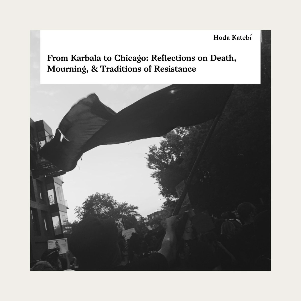 shiarjc's tweet photo. Looking forward to seeing everyone in Brooklyn tonight for #rekarbala! Our final reading for the event is @hodakatebi’s “From Karbala to Chicago: Reflections on Death, Mourning, &amp; Traditions of Resistance.” You can find it here: https://t.co/YlLxxf5o3K https://t.co/oLwWoIfX0N