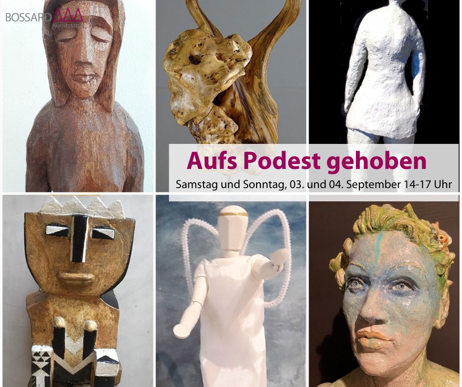 "𝐀𝐮𝐟𝐬 𝐏𝐨𝐝𝐞𝐬𝐭 𝐠𝐞𝐡𝐨𝐛𝐞𝐧" werden am kommenden Wochenende, am 03. und 04. September zwischen 14-17 Uhr, verschiedene Künstlerinnen und Künstler des Kunstnetz Jesteburg. Kommen Sie vorbei und gewinnen Sie einen Einblick in das künstlerische Schaffen in der Region.