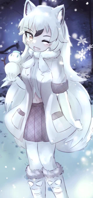 無事に誕生日迎えられたので、気に入ってるけもフレイラストの再掲しておきます... 