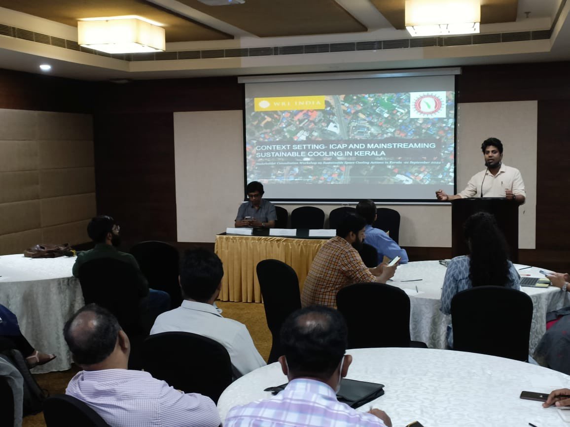 Yesterday, with the support from @ShaktiFdn, @WRIIndia organised a stakeholder consultation workshop with the @KeralaSDMA to discuss & prioritise recommendations of the India Cooling Action plan in Kerala! @moefcc @ThisIsICC @beeindiadigital @SEforALLAsiaPac #CoolingForAll