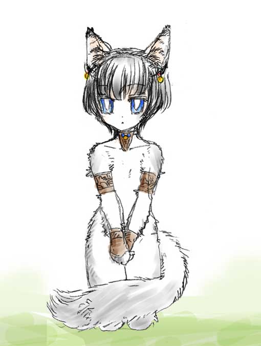 「けものさんちのむすめさん。 」|弓長九天のイラスト