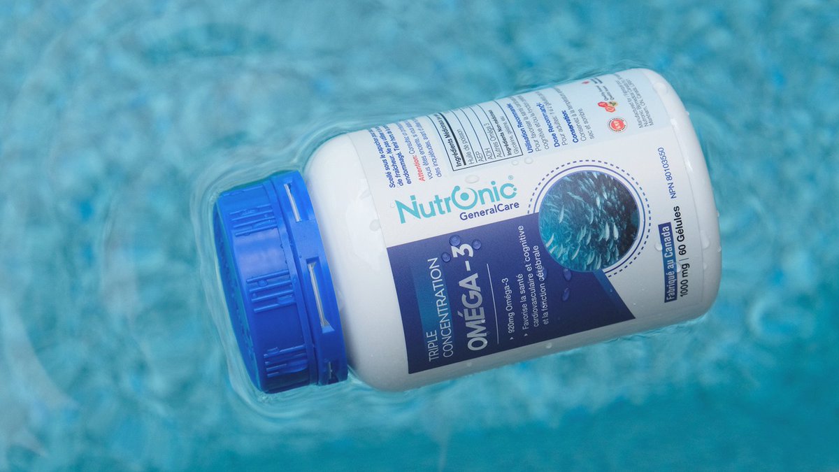 ❤️Omega 3 is one that cannot be produced by the body and so it makes supplementing important! Nutronic Triple Strength Omega 3 contains 1000mg of fish oil 🐟 per softgel with 920mg of omega 3's like EPA, DHA and other types of omega 3's, to maintain our heart and brain health!😉
