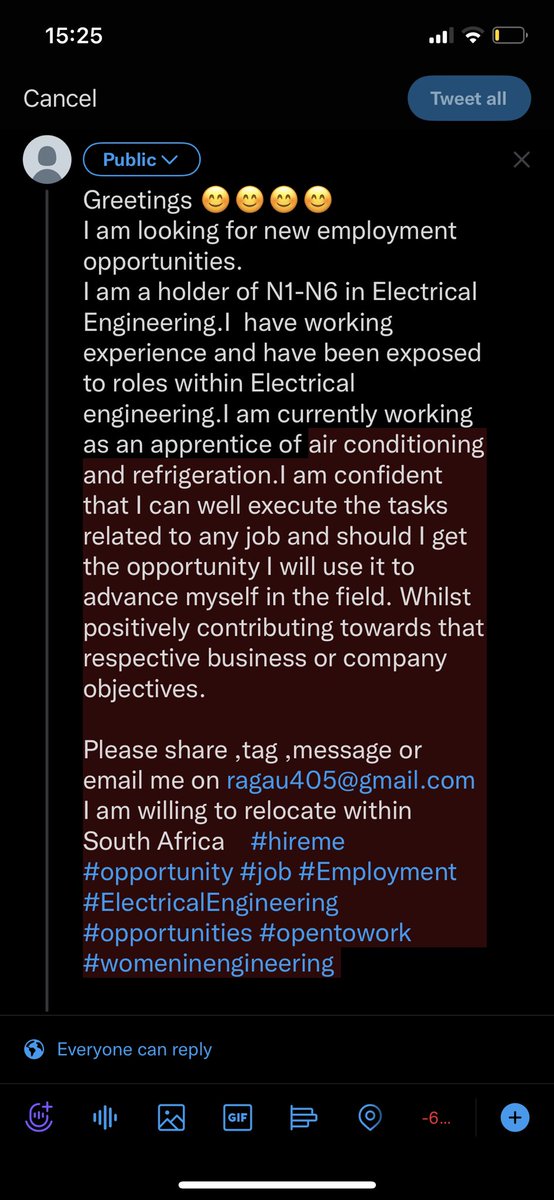 TshilRaga's tweet photo. #TheRingsOfPower #Kwesta #CasperReply #opportunities #ElectricalEngineering https://t.co/sjeOGpJ5A9