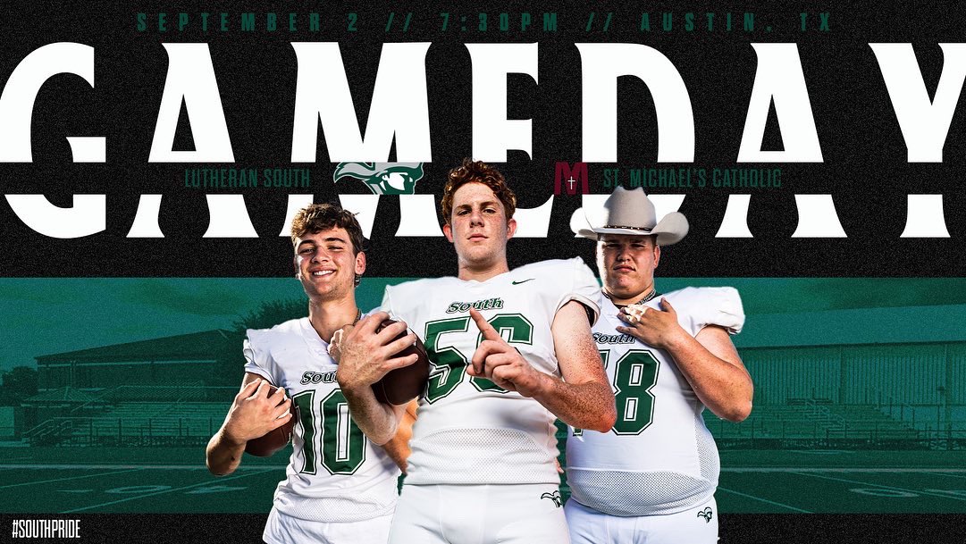 lsaathl's tweet photo. 🚨Varsity Football at St. Michael’s 🚨
⏰ 7:30PM
📍St. Michael’s Catholic 

Come out and be loud!! https://t.co/iREK9ngCtr