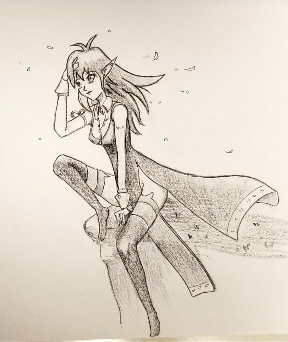 MaryEllenKatz's tweet photo. Cleaned up my vtuber avatar sketch a little bit. Feels good to put pencil to paper again. It's been far too long.
#illustration #vtuber #rustyasfuck https://t.co/OUiUN83U9Y