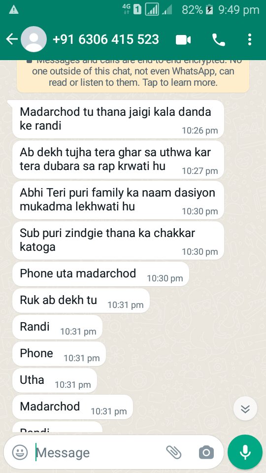 AktaJaiswal's tweet photo. @Uppolice 
कई बार शिकायत करने के बावजूद करेली थाने से किसी प्रकार की कोई कार्यवाही नही की गई क्योंकि अपराधियो से पुलिस की साठगांठ है अगर मेरे साथ किसी भी प्रकार की कोई भी घटना घटित होती है तो इसका जिम्मेदार प्रयागराज पुलिस शासन प्रशासन व करेली थाने की पुलिस होगी । https://t.co/Y4P84Uepac