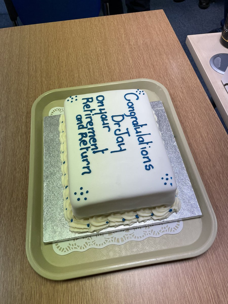 NuthOpm's tweet image. Today we bid au revoir, with huge thanks, to @RogerJay2 after 40 years of dedicated service to the NHS. Roger has been the most diligent and supportive colleague. We wish him a very happy (and very well deserved) retirement! @KilsbyAmanda