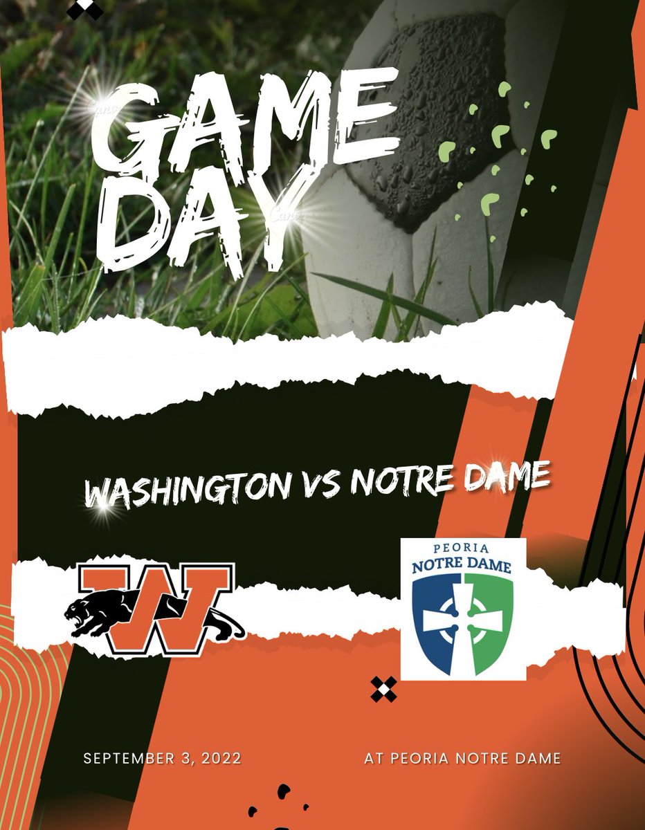 Come out tomorrow night to support your Washington Panthers as they travel to Peoria Notre Dame! JV starts at 5 and Varsity at 7!