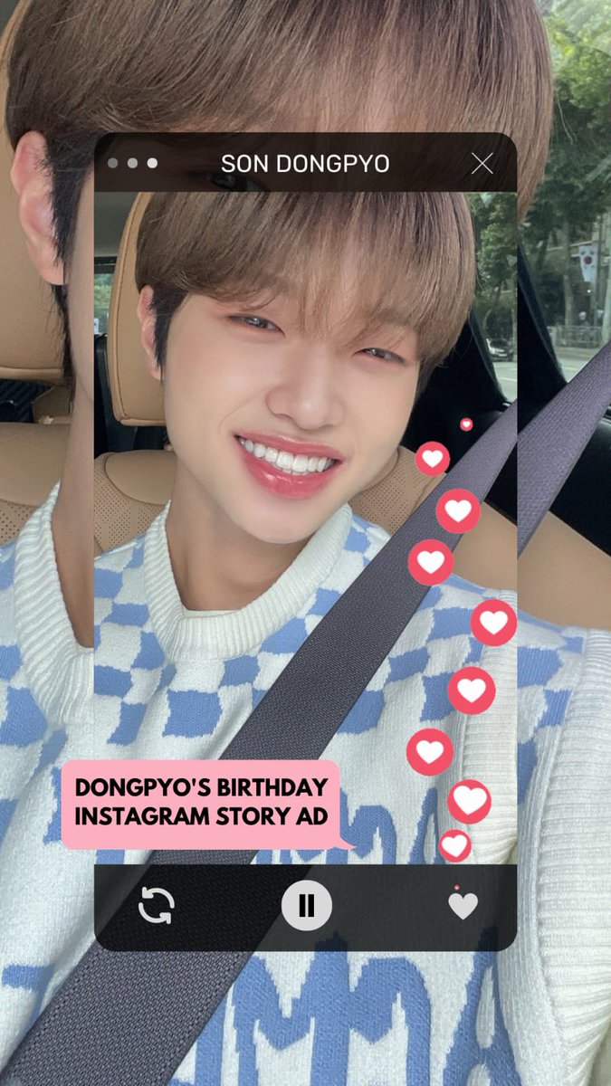 oneits_project's tweet photo. 🎁Birthday Project for DONGPYO - INSTAGRAM🎁

Oneits, here’s the Instagram Story Ad submission tweet.  Reply your entry here and be sure to email it as well to oneitsproject@gmail.com.

@x1members @members_MIRAE https://t.co/xBOOBYvAfM