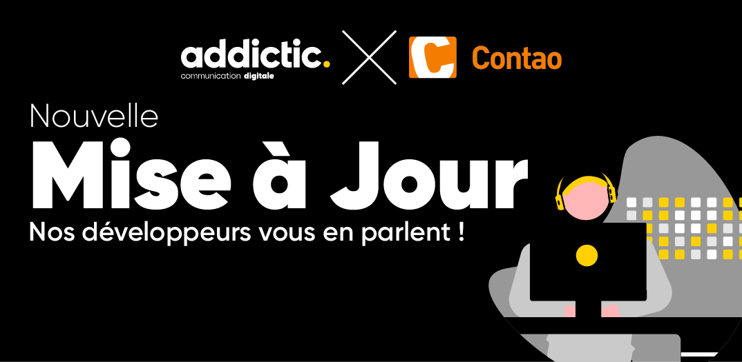 agenceaddictic's tweet photo. ⚪🟡Nouvel article sur #contao #miseajourLTS sur #addictic.fr🟡⚪
Découvrez les points clés de cette mise à jour technique du #CMS #opensource et la valeur ajoutée pour nos clients ! https://t.co/9tuU7k9MSh
Suivez-nous pour les conseils #digital &amp; #tech #securite ⚪🟡 https://t.co/maNyNQlAGb