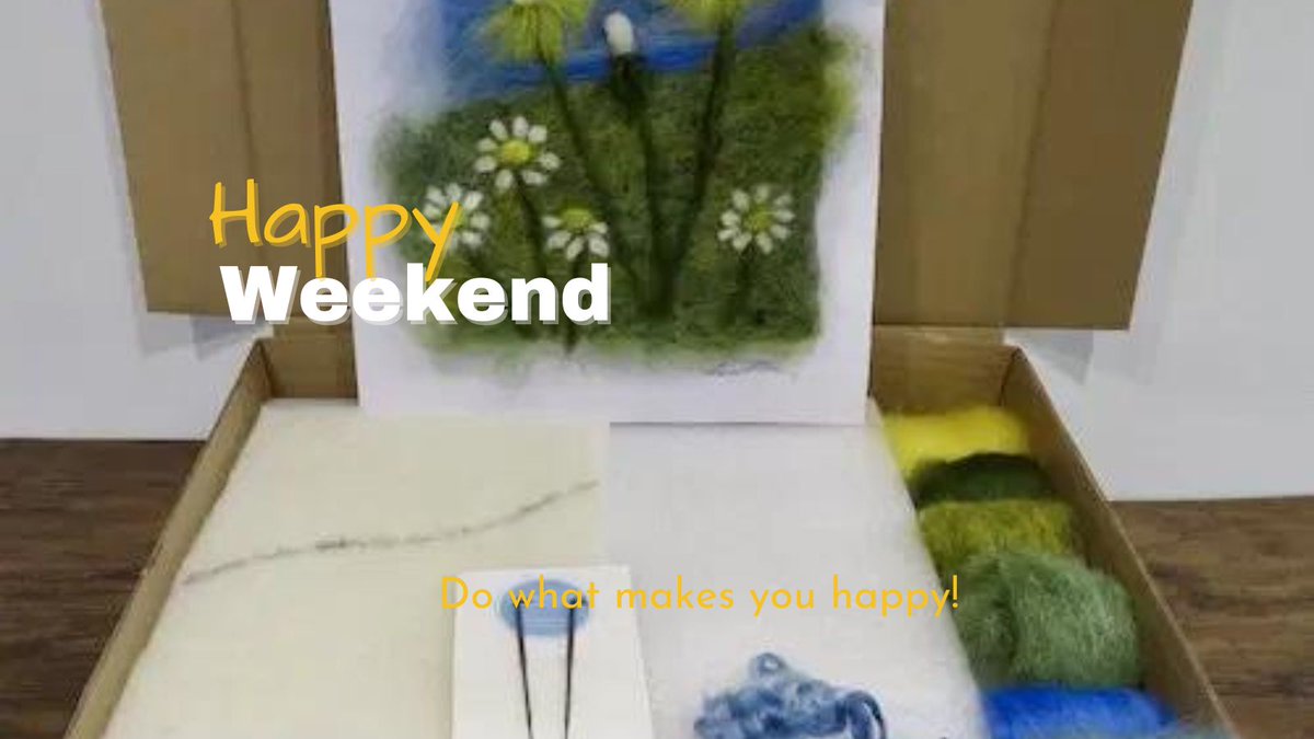 TbchArtisans's tweet photo. Hi #UKGiftHour #UKGiftAM #shopindie how delighted would you be to receive this hand Felting kit! From @HancoxTextile #TBCHArtisans https://t.co/yWryUPwkPe https://t.co/KRq7R7ozTh