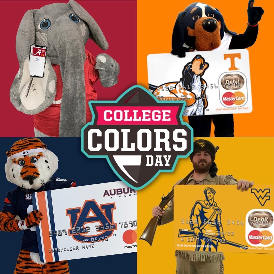 ufancards's tweet photo. It’s #CollegeColors Day!

We wanted to start your weekend off right with a little College Colors GIVEAWAY!

As you know, we have tickets… we’re giving away a pair of tickets to a game of your choice this season!

To enter👇

LIKE and RETWEET this post
COMMENT your favorite team https://t.co/xdcnhJNjqt