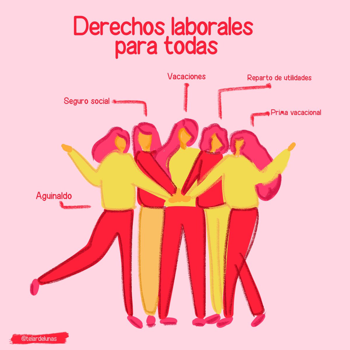 TelarDeLunas's tweet photo. Un ambiente laboral sano implica cubrir todas las necesidades para laobrar diganamete. . .
#telardelunas #ambientelaboral #perspectivafeminista #feminismo #gafasmoradas #feminismoilustrado #circulodemujeres #comunidaddemujeres  #mujerescuidandomujeres https://t.co/M9m9SuHbkJ