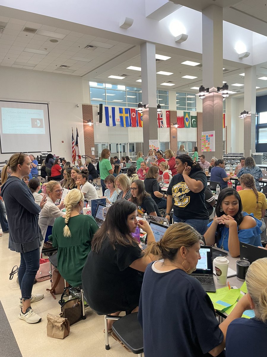 MrsMeidenbauer's tweet photo. Sped IC/Liaison meeting! Great collaboration with amazing people! #FISDlearns https://t.co/ekWWpBfPTU