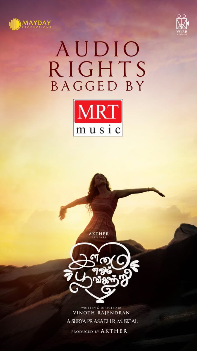iam_sakthivelmurugan (@_sakthi_vel) on Twitter photo Happy to announce that the Audio rights of #IlamaiEnumPoongatru bagged by <a href="/Mrtmusicoff/">MRT Music</a> 🎼🎹🎧🥁
<a href="/suryaprasadh/">Surya Prasadh R</a> Musical 🎼
<a href="/DirVR/">Vinoth Rajendran</a> <a href="/Aktherchennai/">Akther</a> <a href="/AkkshayKiron/">GoodBadUgly</a>
<a href="/Aruncuts_4k/">Arunprasath</a>
<a href="/ProBhuvan/">Pro.Bhuvan Selvaraj</a> @MD01052021 <a href="/_sakthi_vel/">iam_sakthivelmurugan</a> <a href="/sukes_21/">sukes</a>
#இளமைஎனும்பூங்காற்று
#IlamaiEnumPoongatru Happy to announce that the Audio rights of #IlamaiEnumPoongatru bagged by <a href="/Mrtmusicoff/">MRT Music</a> 🎼🎹🎧🥁
<a href="/suryaprasadh/">Surya Prasadh R</a> Musical 🎼
<a href="/DirVR/">Vinoth Rajendran</a> <a href="/Aktherchennai/">Akther</a> <a href="/AkkshayKiron/">GoodBadUgly</a>
<a href="/Aruncuts_4k/">Arunprasath</a>
<a href="/ProBhuvan/">Pro.Bhuvan Selvaraj</a> @MD01052021 <a href="/_sakthi_vel/">iam_sakthivelmurugan</a> <a href="/sukes_21/">sukes</a>
#இளமைஎனும்பூங்காற்று
#IlamaiEnumPoongatru