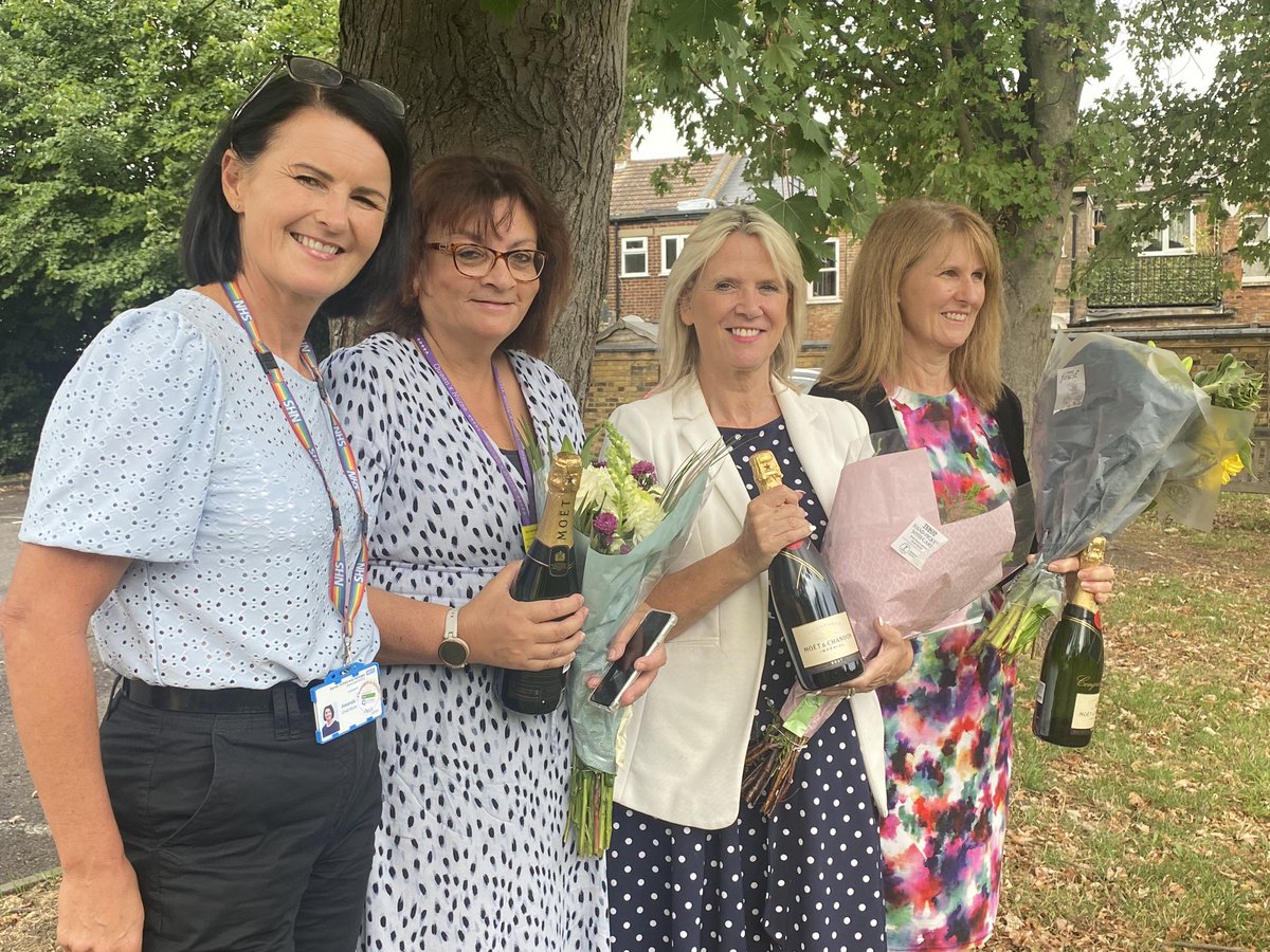 Congratulations Jo, Helen &amp; Alison celebrating 40 years of nursing. It is fantastic working with you all ⁦@BEHMHTNHS⁩ ⁦<a href="/helenmehra123/">Helen Mehra 🇹🇹</a>⁩ ⁦<a href="/Jocarroll1/">Jo Carroll</a>⁩ ⁦<a href="/AlisonJBrandon/">Alison Brandon</a>⁩ ⁦@drmandaluke⁩ ⁦<a href="/nataliefox123/">Natalie Fox</a>⁩ ⁦@kandola8⁩ ⁦<a href="/Evri_Sunshyne/">Evri 🌻☀️</a>⁩