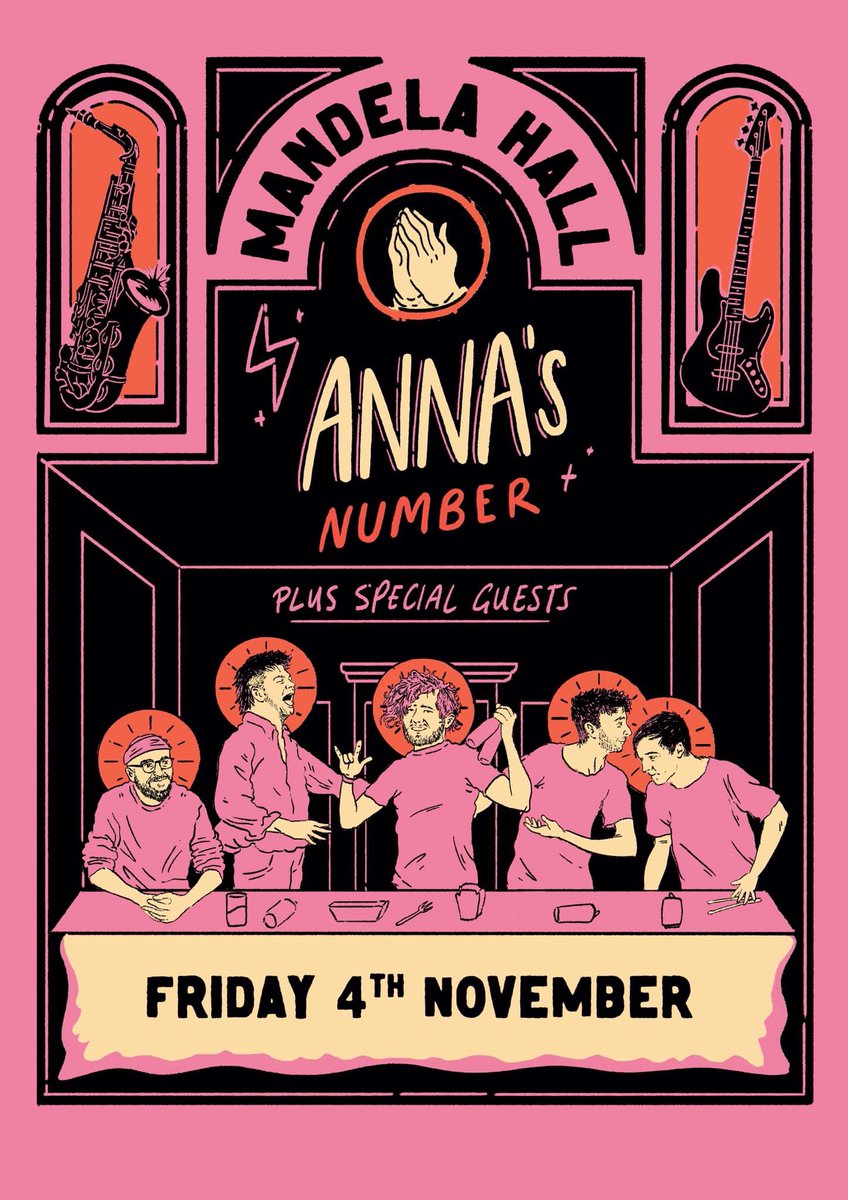 ➡️ @annasnumber headline @mandelahall on Friday 4th November 2022

🔗 Remaining tickets on sale NOW from eventbrite.co.uk/e/annas-number…
