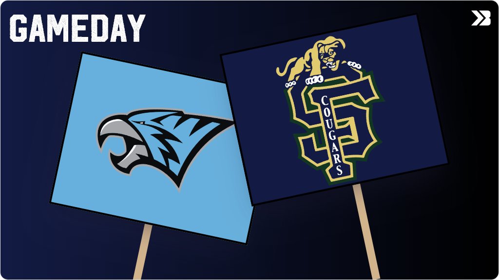 SumnerFred's tweet photo. GAMEDAY! Your SF Cougars take on the NFV Tigerthawks, tonight at Cougar Field. The 9-10 game starts at 5 PM and the Varsity game kickoff is at 7:30 PM. It is S-F STUDENT APPRECIATION NIGHT, be loud and proud as you cheer on your Cougar football team. https://t.co/medTkvecu6