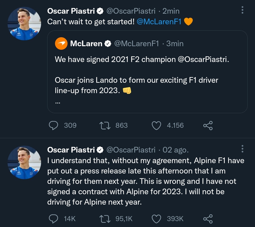 Exatamente um mês entre um tweet e outro 🗣