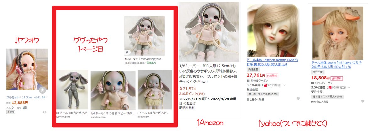 スーパードルフィー 水曜日の子 ノーメイク品（Mini Sweets Doll 