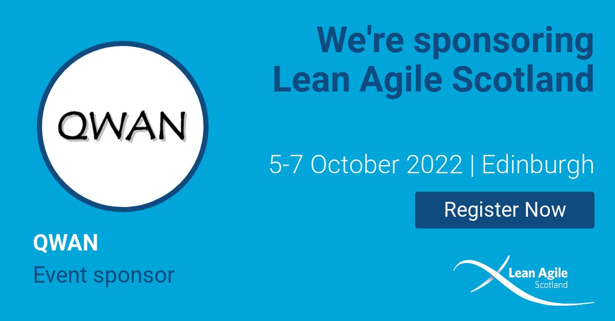 We are delighted to welcome @qwanlc as a #lascot sponsor - thank you for your support! Find out more here: bit.ly/3cDNWE6