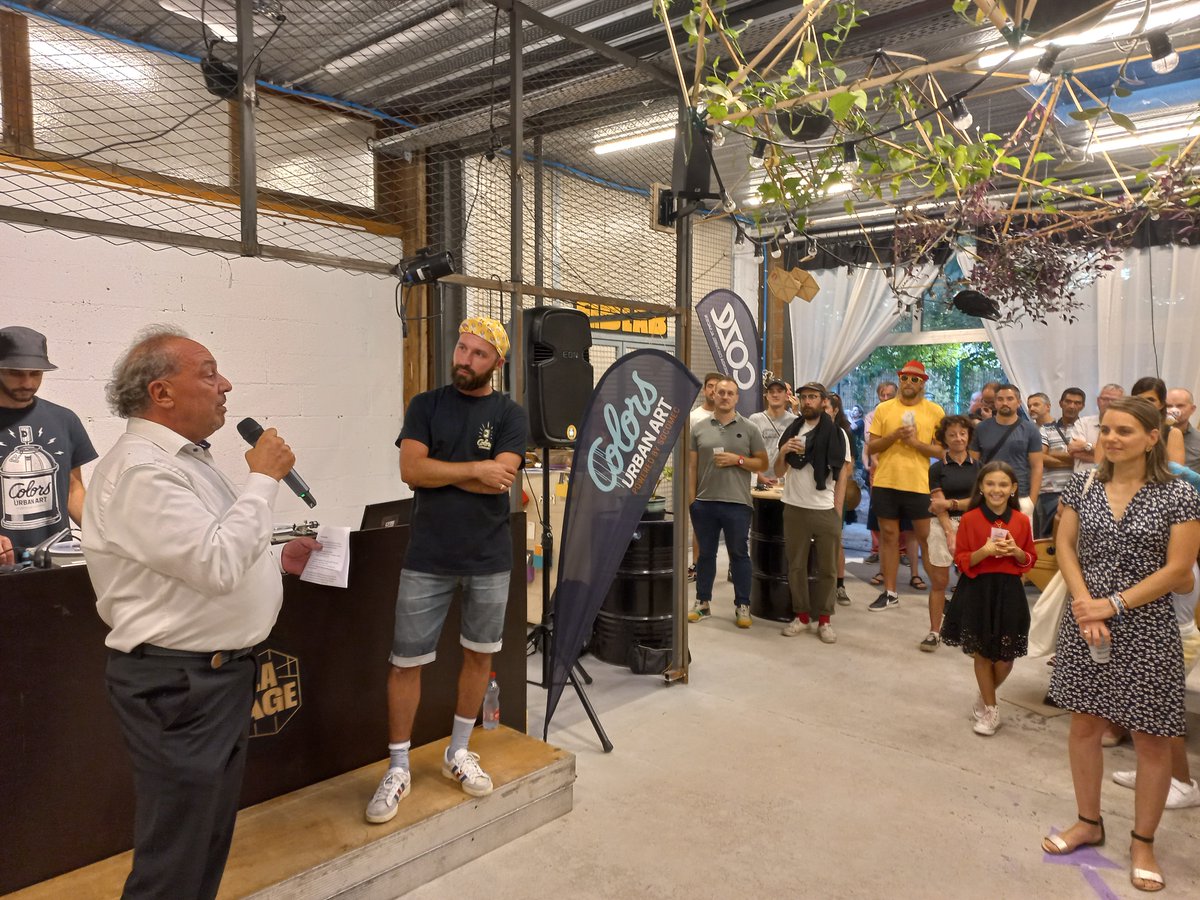 Le #festival <a href="/ColorsUrbanArt/">Colors Urban Art</a> powered by #Socomec 4ème édition, testé et approuvé ! C’est tout simplement bluffant !
Les portes ouvrent au public aujourd’hui, alors RdV aux <a href="/LAEclaires/">Les Ateliers Eclairés</a> ! 😉 ➡️ bit.ly/3RdP2VU
Pour découvrir toute la prog RdV ici ➡️ bit.ly/3cImR2C