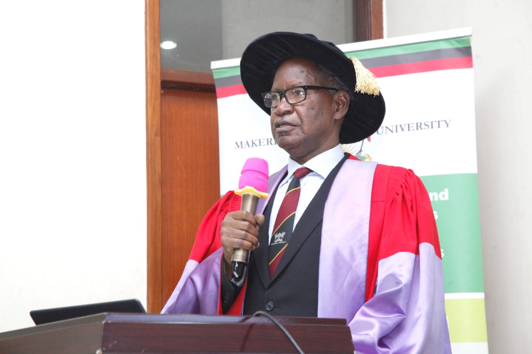 MakCAES's tweet photo. "I have contributed 43 years of my life to Makerere University," Prof. Elly N. Sabiiti. I am therefore happy that I am delivering my valedictory lecture as Makerere University celebrates 100 years of existence 👏👏 https://t.co/26NjwcKzQG