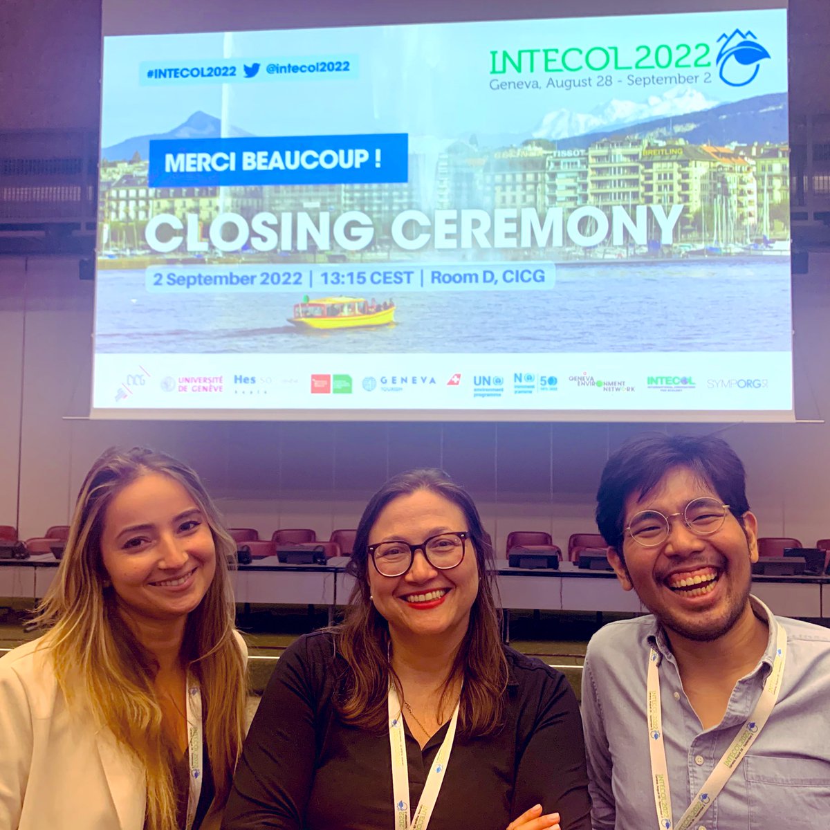 Was a real pleasure for the <a href="/GENetwork/">GENeva Environment Network</a> team to support #INTECOL2022 Conference &amp; meet committed scientists. We look forward to engage in other discussion with <a href="/AliceCHughes/">Dr. Alice C Hughes</a> &amp; the rest of the #INTECOL family.