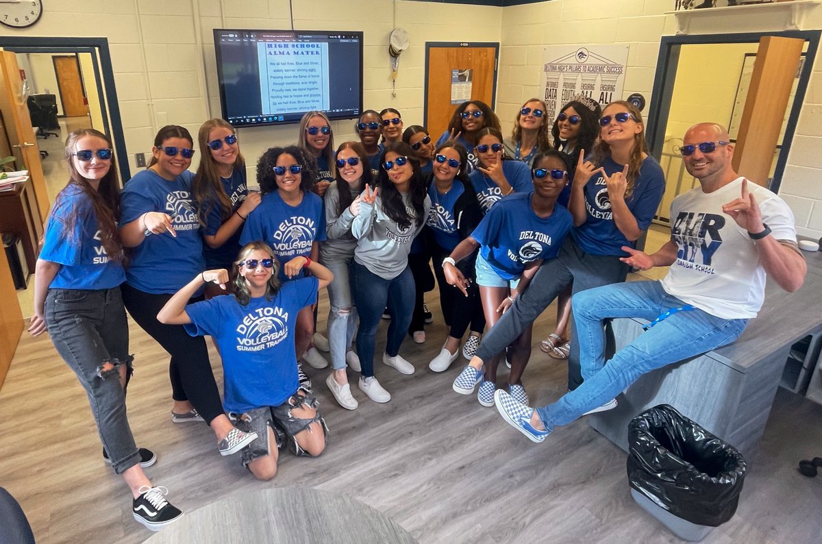 Mike Micallef (@mikemicallef1) on Twitter photo It’s <a href="/Vans/">Vans</a> Friday at <a href="/DHSHappenings/">Deltona High School Happenings</a> and our <a href="/WolvesVballDHS/">Deltona High School Volleyball</a> team celebrated their “Dub” from last night & brought their spirit this morning for our Alma Mater with their 😎 on inside.
This is our school, these are my students & if you didn’t know, this is #OurCity
#VansFriday It’s <a href="/Vans/">Vans</a> Friday at <a href="/DHSHappenings/">Deltona High School Happenings</a> and our <a href="/WolvesVballDHS/">Deltona High School Volleyball</a> team celebrated their “Dub” from last night & brought their spirit this morning for our Alma Mater with their 😎 on inside.
This is our school, these are my students & if you didn’t know, this is #OurCity
#VansFriday