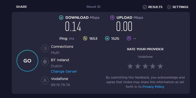 gh5_now's tweet image. Sick to the teeth of #vodafone #comreg. Both broadband and mobile with this dishonest company.  Service so bad was cut off mid call with Cust Care