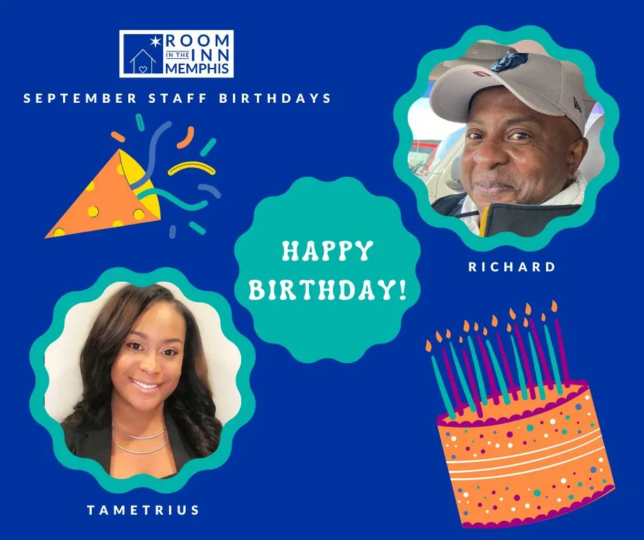 We're celebrating Richard &amp; Tametrius ~ our September birthday staff! HAPPY BIRTHDAY! Thank you both for the ways you serve our guests and love your community. We're grateful to have you on the team. 🌟 ❤️ 🎉