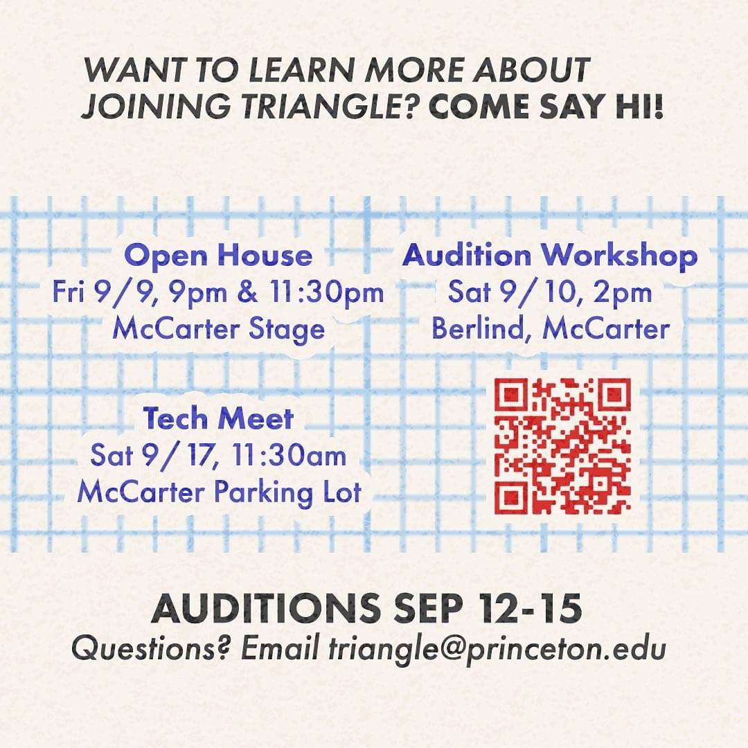 TriangleClub's tweet photo. We’ve kept you waiting… now here it is! We proudly present our annual Frosh Week Show: 2SIXY &amp; I KNOW IT on 9/9 at 7pm &amp; 10:30pm at McCarter, free with PUID! And stick around to learn more about joining Triangle! https://t.co/gaT0bA738B
