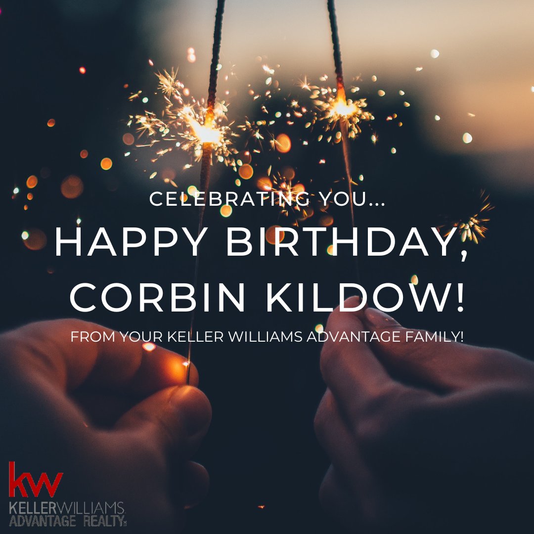 KWAdvantageRE's tweet photo. Happy Birthday Corbin! Wishing you an amazing day!🎂🎈🌟 https://t.co/4zLLmnhwxn