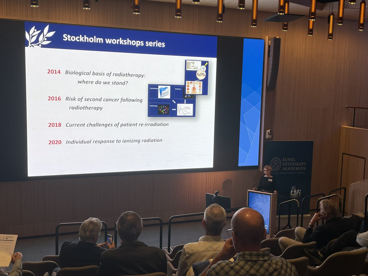 MartaLazzeroni's tweet photo. Two days of very interesting discussions at the workshop on Individual Response to Ionizing Radiation in Stockholm @Stockholm_Uni https://t.co/gVAw4sdPCG